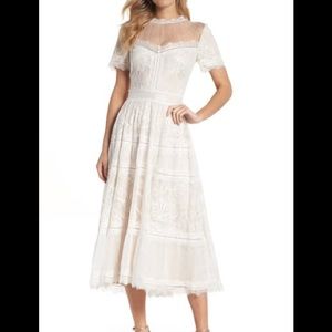 Tadaji shoji lace midi dress